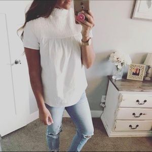 ⚪️Jennings High Neck Top Off White⚪️